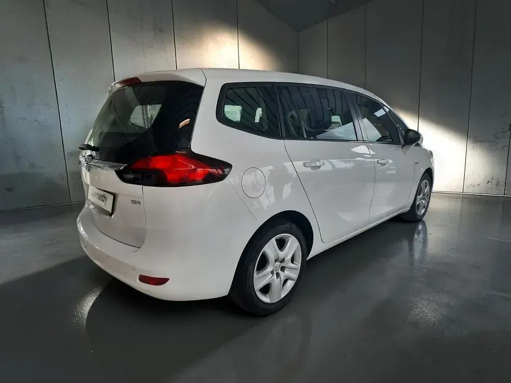 Gebraucht Opel Zafira Edition 120 PS (88 kW) 2018 Weiß Van / Kleinbus