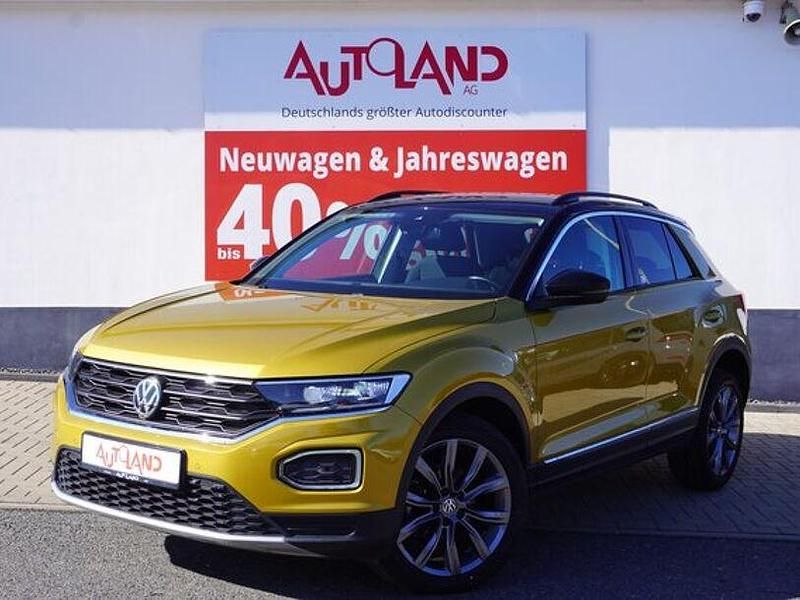 Gebraucht VW T-Roc Style 150 PS (110 kW) 2019 Gelb SUV