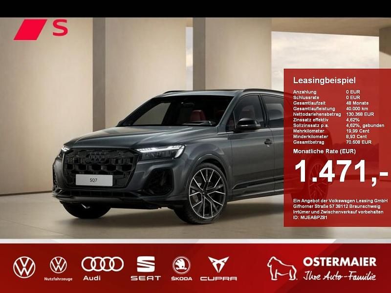 Daytonagrau perleffekt Neu 2026 Audi SQ7 Ambiente SUV | 128.080 € (Fairer Preis) - Bild 1/4