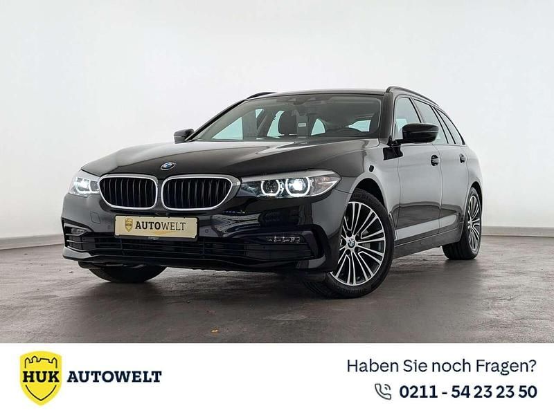Schwarz Gebraucht 2019 BMW 530 Sport Line Limousine | 30.860 € (Superpreis) - Bild 1/3