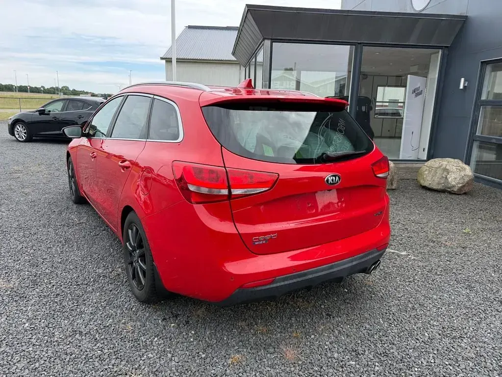 Gebraucht Kia Ceed GT-Line 136 PS (100 kW) 2018 Rot Kleinwagen