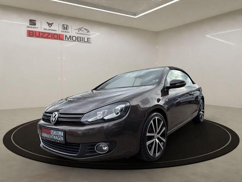 Gebraucht VW Golf VII Cup 2014 Braun Cabrio