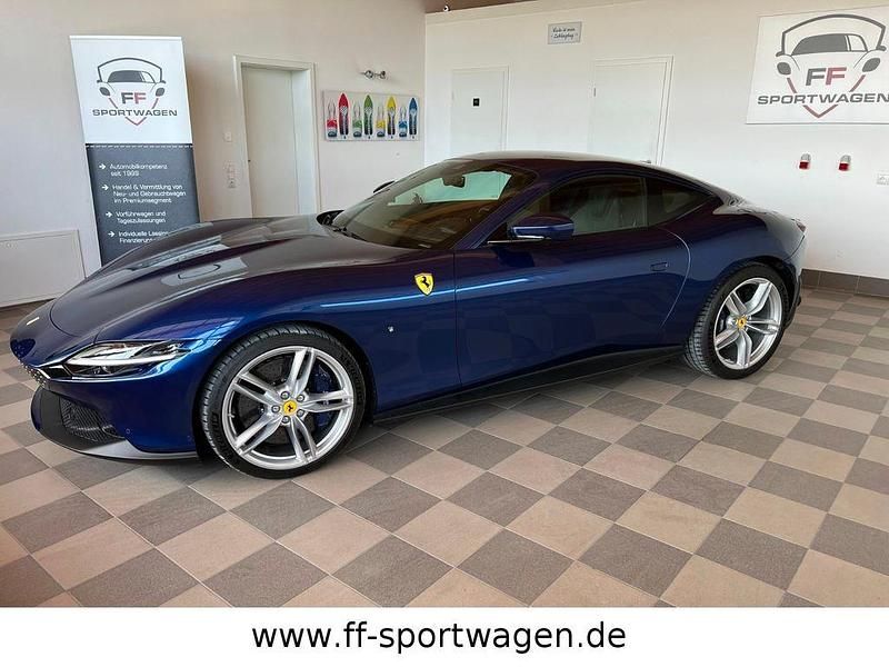 Blau Gebraucht 2022 Ferrari Roma Coupé | 197.880 € - Bild 1/4