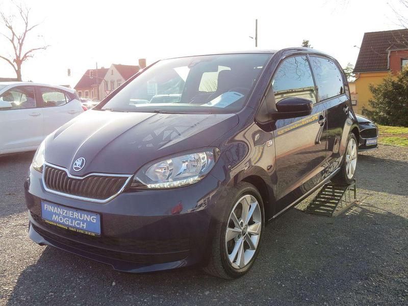 Gebraucht Skoda Citigo Fun 75 PS (55 kW) 2017 Blau Kleinwagen