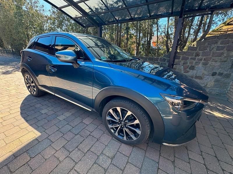 Gebraucht Mazda CX-3 121 PS (88 kW) 2018 Blau SUV