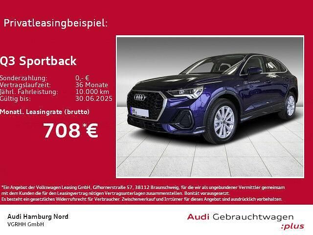 Gebraucht Audi Q3 Sportback Basis 150 PS (110 kW) 2025 Navarrablau metallic SUV