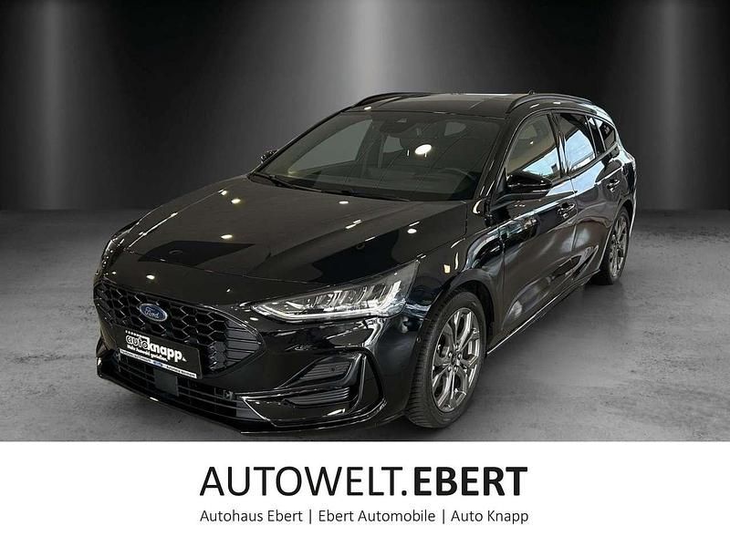 Obsidianschwarz Gebraucht 2024 Ford Focus ST-Line X Kombi | 25.880 € (Fairer Preis) - Bild 1/4