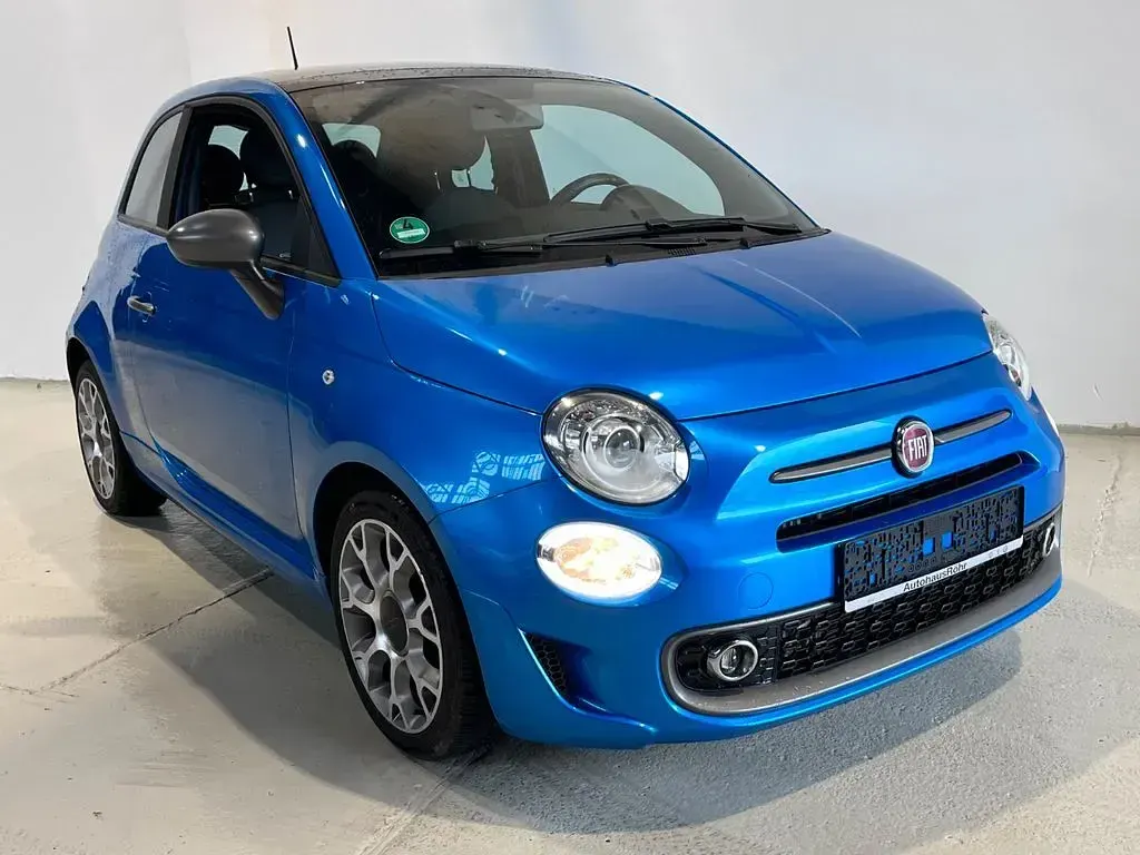 Gebraucht Fiat 500S S 86 PS (63 kW) 2019 Blau Kleinwagen