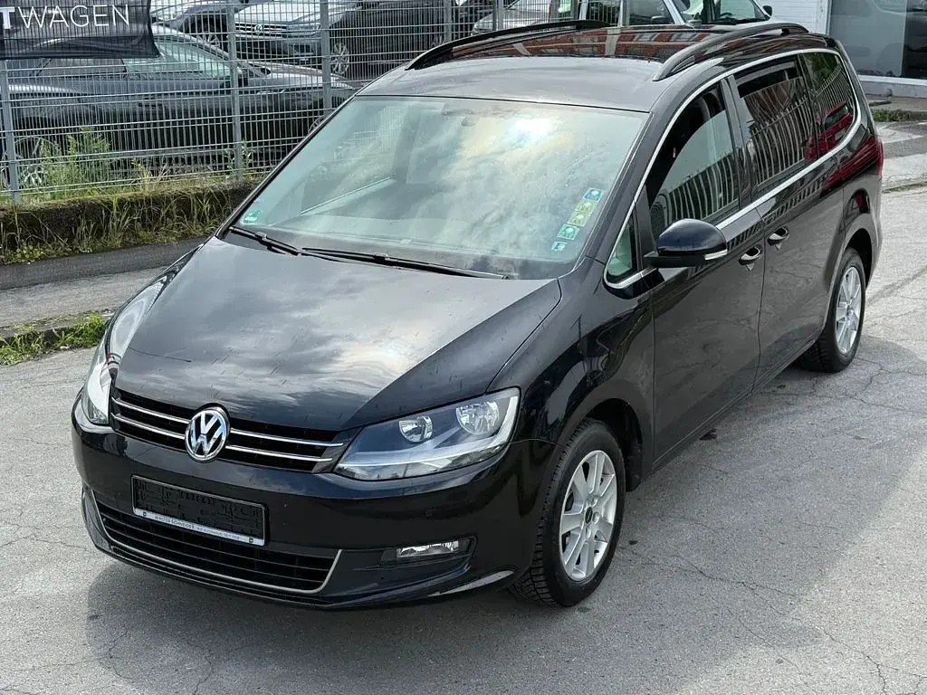 Gebraucht VW Sharan Comfortline 140 PS (102 kW) 2014 Schwarz Van / Kleinbus