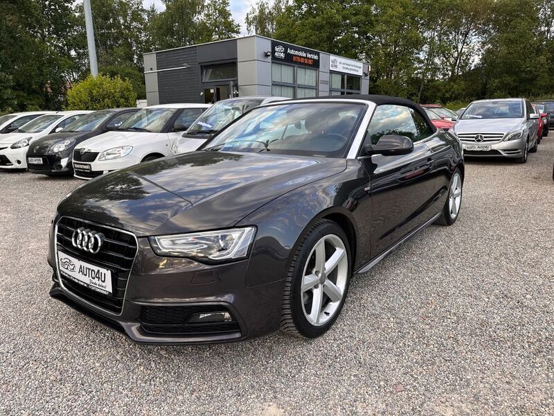 Braun Gebraucht 2012 Audi A5 Cabriolet Sport Cabrio | 15.900 € (Fairer Preis) - Bild 1/4