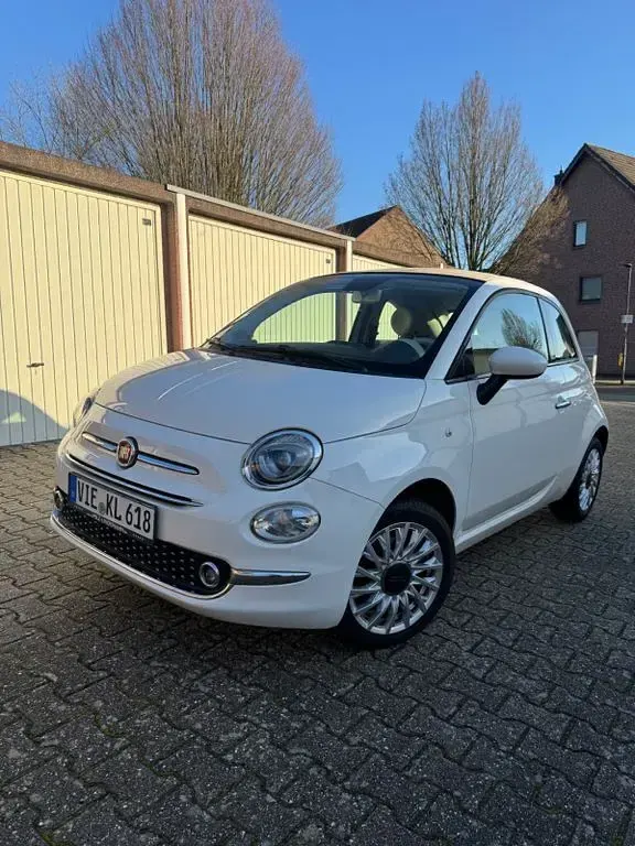 Usata Fiat 500C Lounge 69 CV (50 kW) 2017 Bianco Cabrio