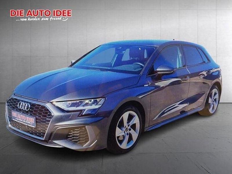 Grau Gebraucht 2024 Audi A3 S-Line Limousine | 28.398 € (Fairer Preis) - Bild 1/4