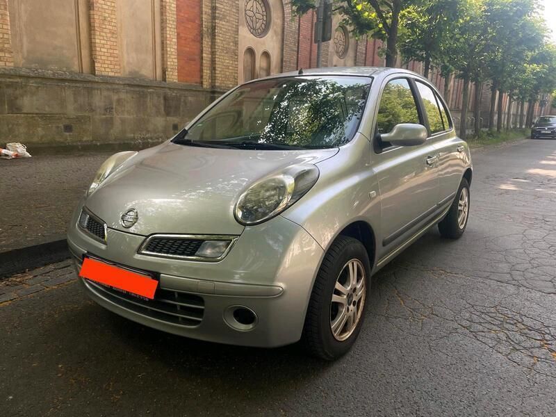 Silber Gebraucht 2007 Nissan Micra Kleinwagen | 3.100 € (Etwas zu teuer) - Bild 1/4