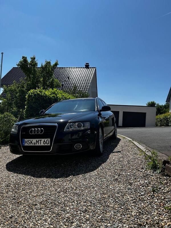 Schwarz Gebraucht 2010 Audi A6 Ambiente Kombi | 12.500 € - Bild 1/4