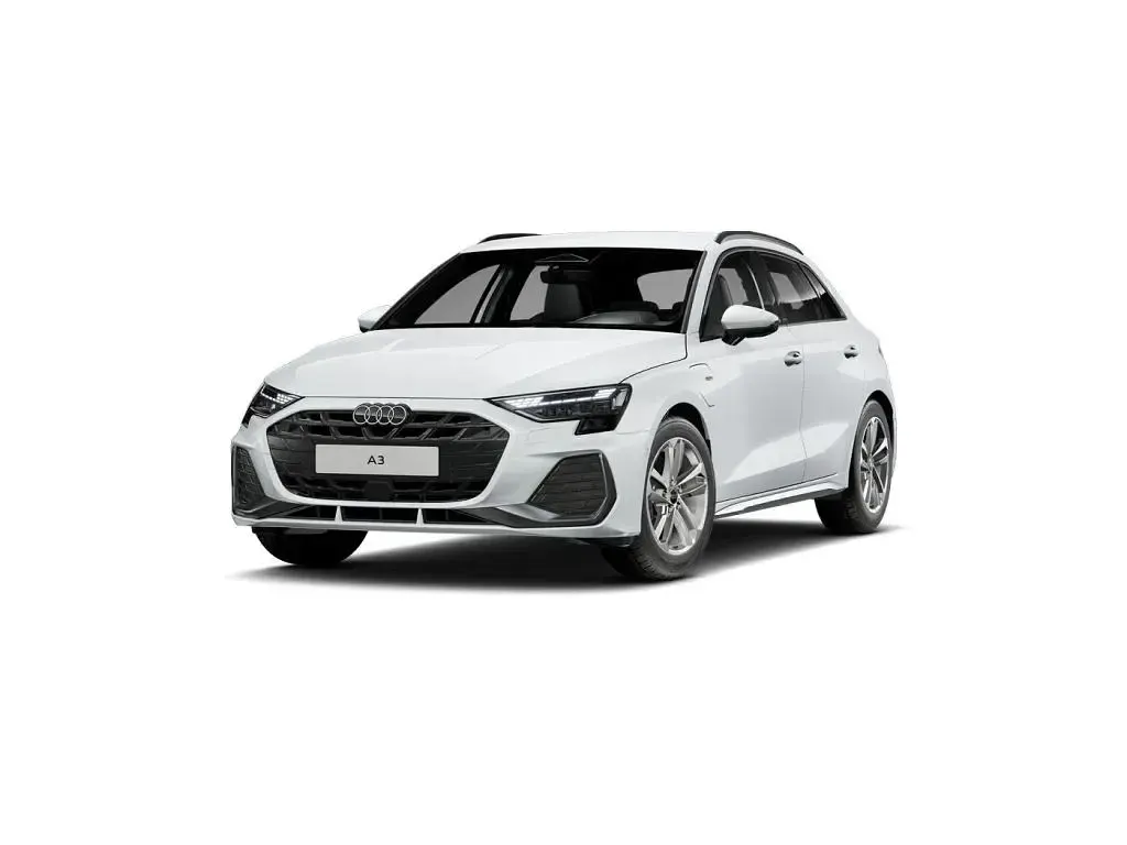 Gebraucht Audi A3 S-Line 204 PS (150 kW) 2025 Gletscherweiss (metallic) Limousine