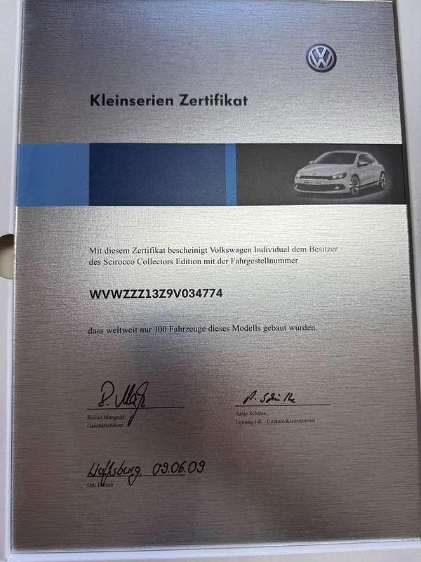 Brugt VW Scirocco Edition 200 HK (147 kW) 2010 Hvid Coupe