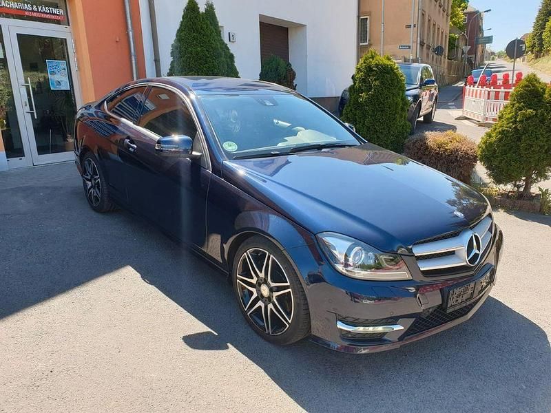 Blau Gebraucht 2014 Mercedes C350 AMG Coupé | 15.500 € (Superpreis) - Bild 1/4