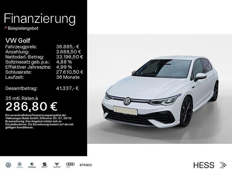 Pure white Gebraucht 2023 VW Golf VIII R Limousine | 36.885 € (Guter Preis) - Bild 1/4
