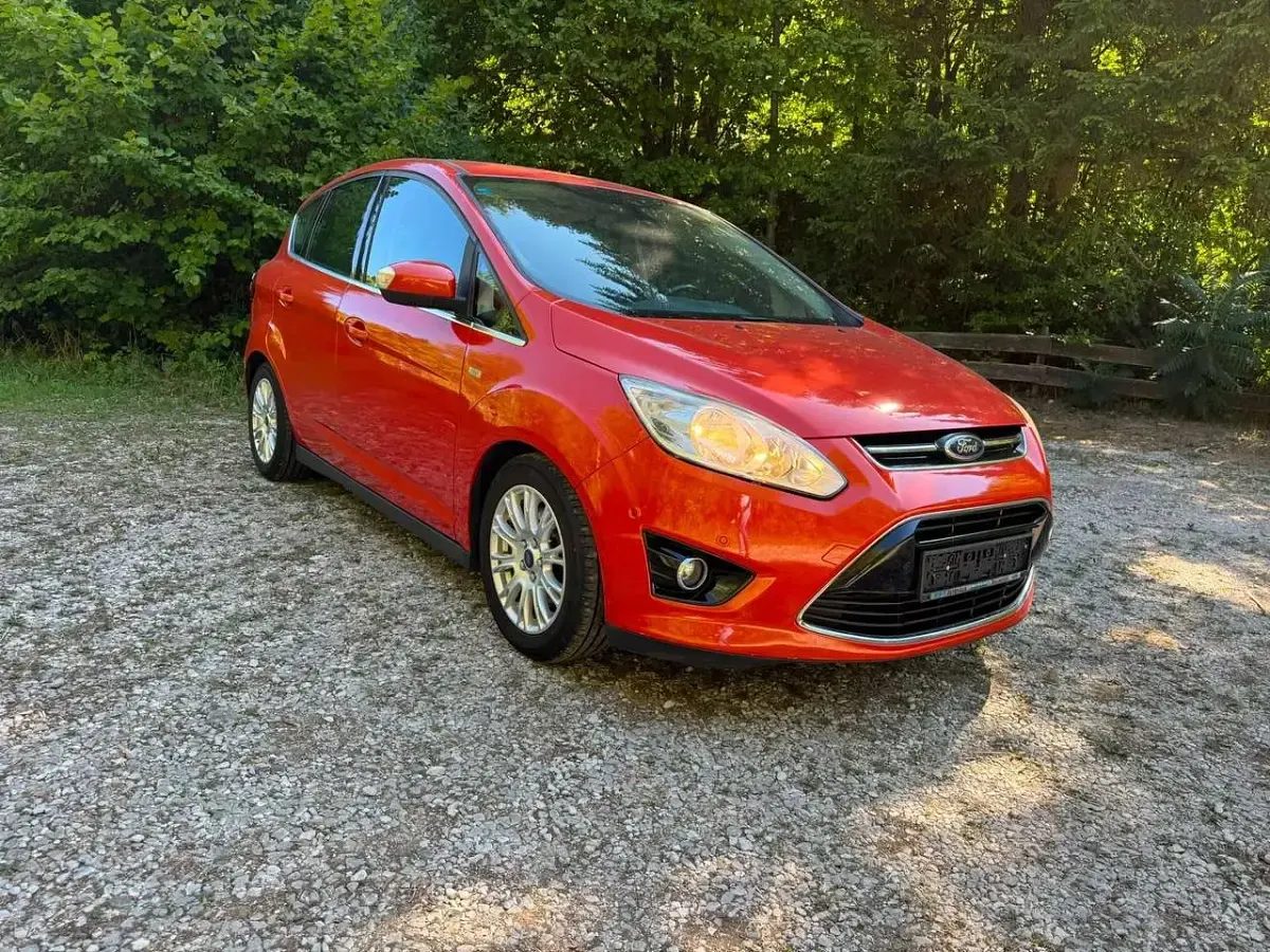 Gebraucht Ford C-MAX Titanium 150 PS (110 kW) 2011 Rot Van / Kleinbus