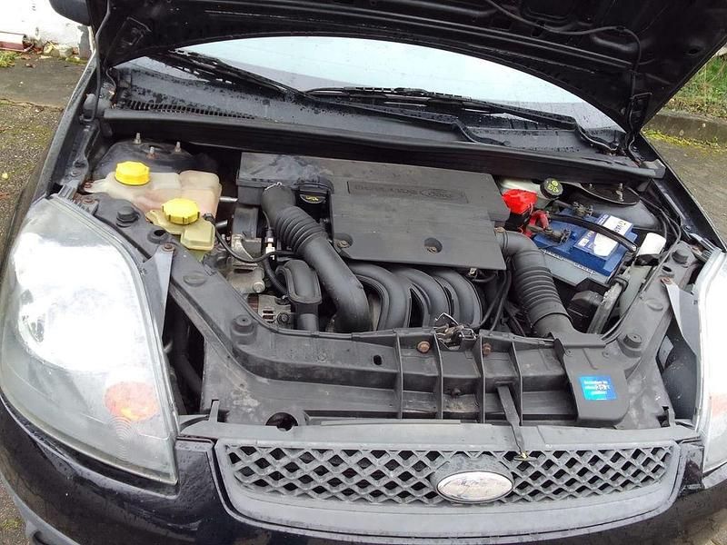 Gebraucht Ford Fiesta Ambiente 80 PS (58 kW) 2009 Schwarz Kleinwagen