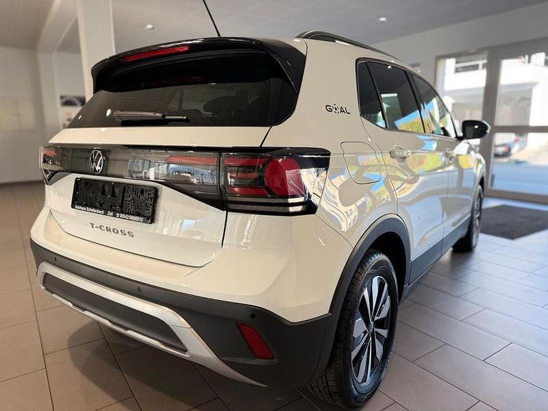 Gebraucht VW T-Cross Goal 95 PS (69 kW) 2025 Weiß SUV