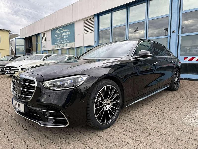 Obsidianschwarz metalliclack Gebraucht 2021 Mercedes S400 AMG Limousine | 95.000 € - Bild 1/4
