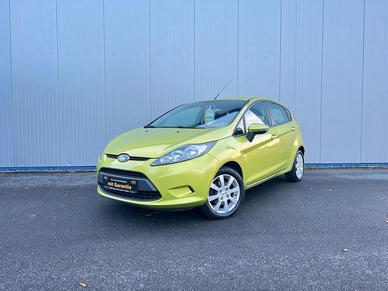 Gebraucht Ford Fiesta 82 PS (60 kW) 2009 Grün Kleinwagen