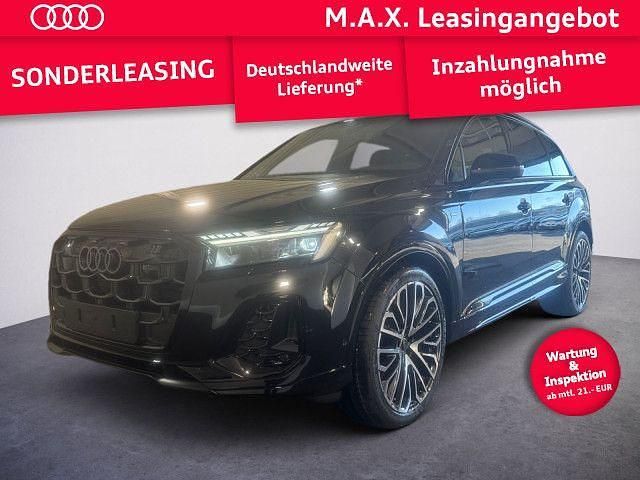 Schwarz Neu 2025 Audi Q7 S-Line SUV | 91.480 € (Fairer Preis) - Bild 1/3