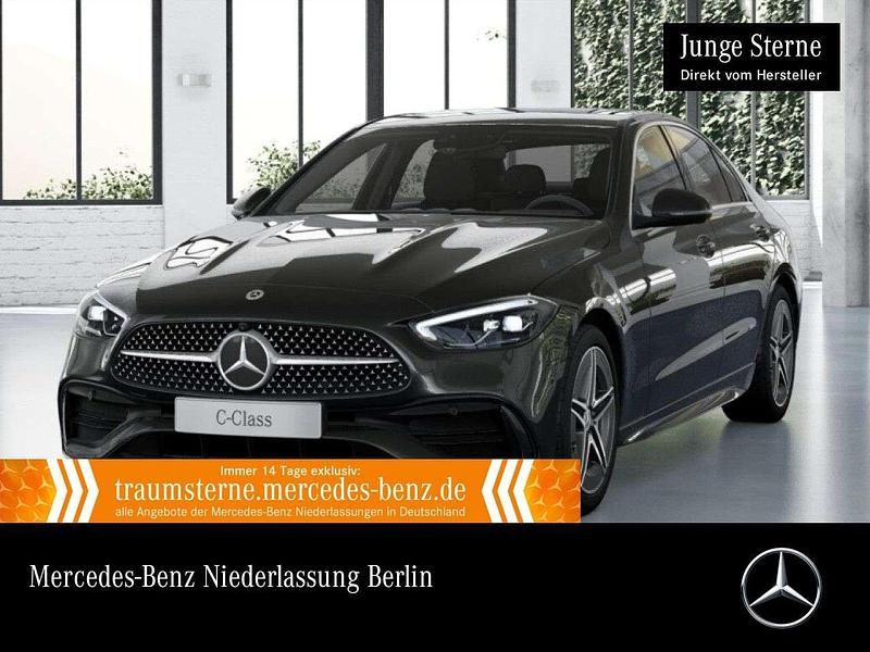 Grau Gebraucht 2024 Mercedes C300 Advanced Plus Limousine | 48.990 € (Fairer Preis) - Bild 1/3