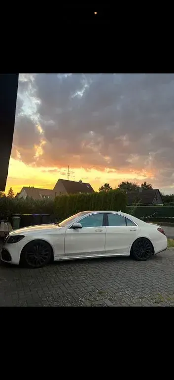 Używany Mercedes S500 455 KM (334 kW) 2013 Biały Sedan/Limuzyna