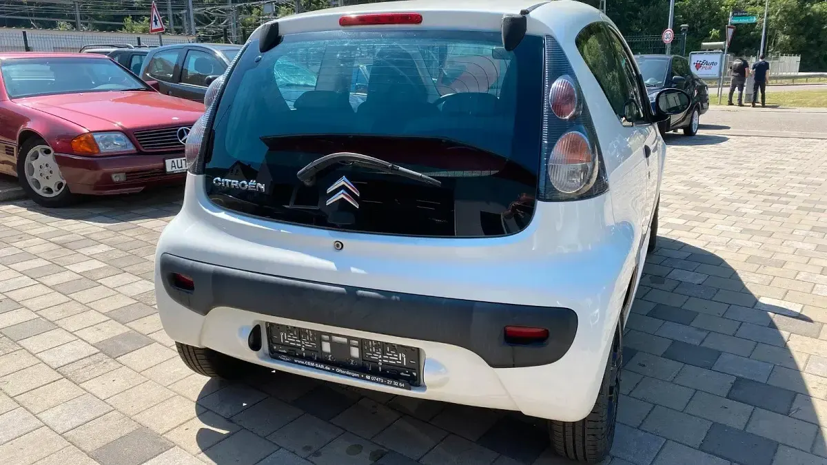 Gebraucht Citroën C1 68 PS (50 kW) 2009 Weiß Kleinwagen