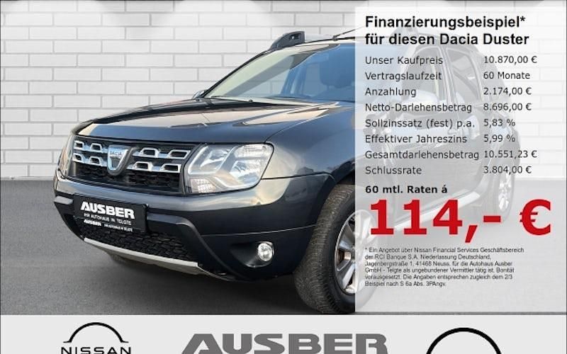 Usado Dacia Duster Prestige 109 HP (80 kW) 2017 Cinzento SUV