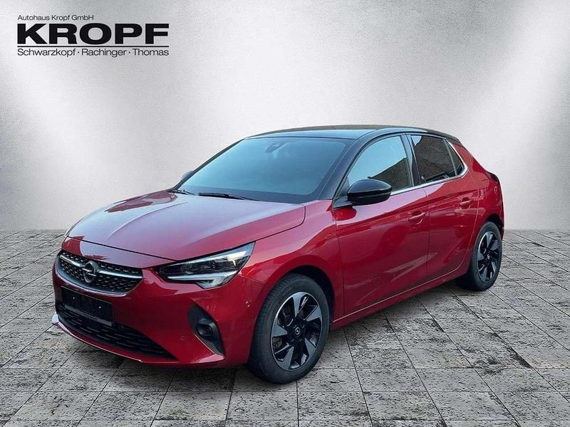 Gebraucht Opel Corsa-e Elegance 100 kW (136 PS) 2021 Chili rot/kardio rot Kleinwagen