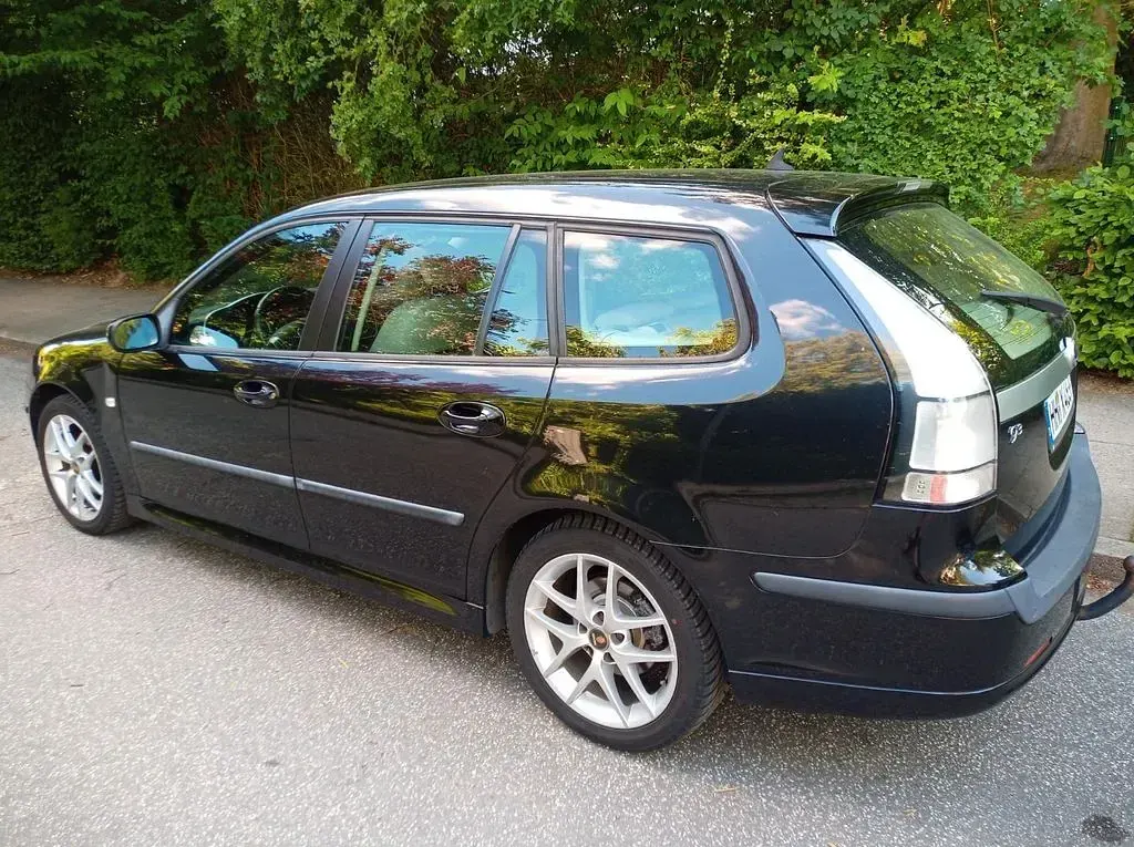 Gebraucht Saab 9-3 Linear 150 PS (110 kW) 2007 Schwarz Kombi