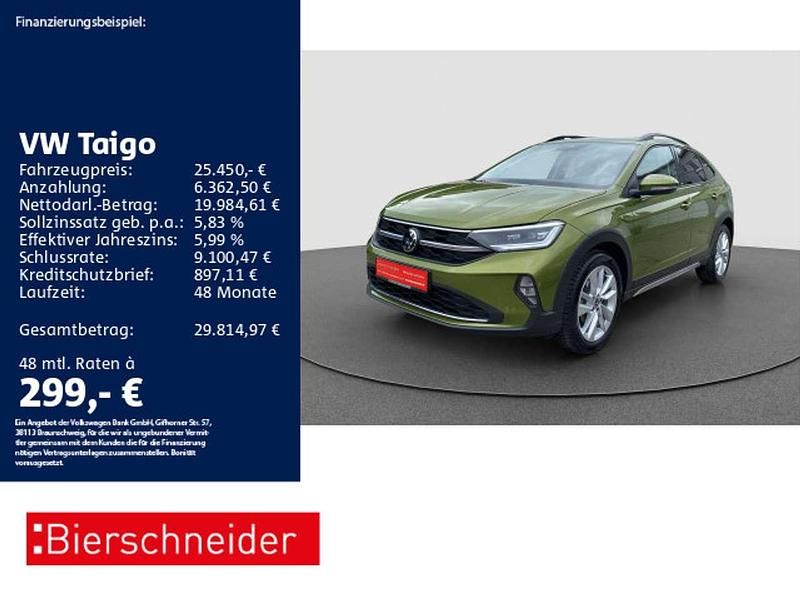 Gebraucht VW Taigo Move 150 PS (110 kW) 2024 Gruen SUV