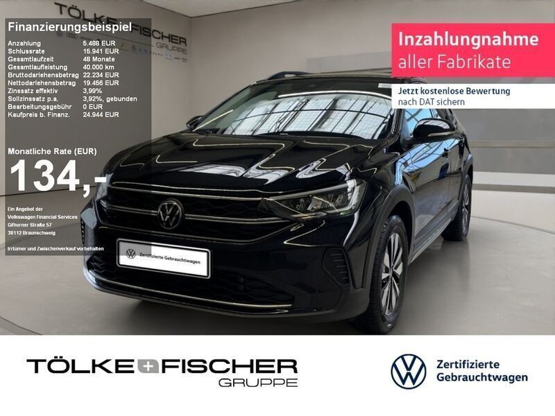 Schwarz Gebraucht 2024 VW Taigo Move SUV | 24.944 € (Fairer Preis) - Bild 1/4