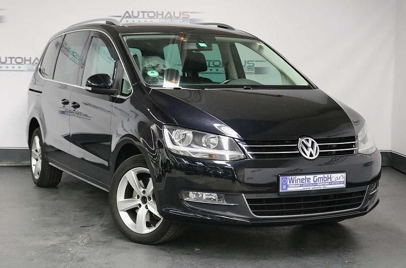 Gebraucht VW Sharan Highline 150 PS (110 kW) 2011 Schwarz Van / Kleinbus