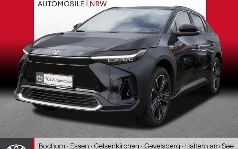 Onyx schwarz Gebraucht 2023 Toyota bZ4X Comfort SUV | 39.489 € (Teuer) - Bild 1/4
