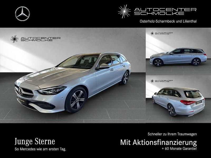 Lack hightechsilber Gebraucht 2023 Mercedes C180 Avantgarde Kombi | 34.299 € (Guter Preis) - Bild 1/4