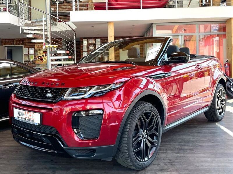 Rot Gebraucht 2017 Land Rover Range Rover evoque HSE Dynamic Cabrio | 44.900 € - Bild 1/4