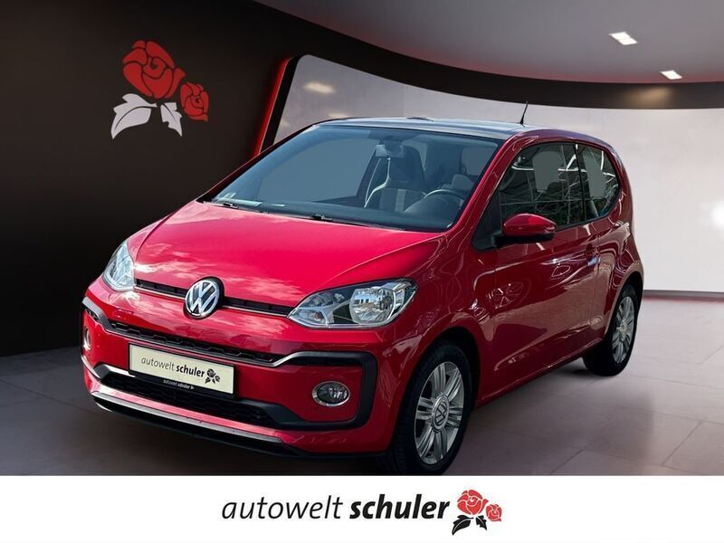 Rot Gebraucht 2017 VW up! high up! Kleinwagen | 11.949 € (Etwas zu teuer) - Bild 1/4