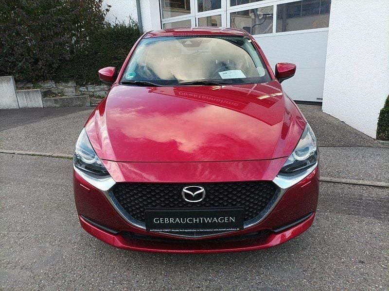 Rot Gebraucht 2021 Mazda 2 Exclusive Limousine | 15.780 € (Fairer Preis) - Bild 1/4