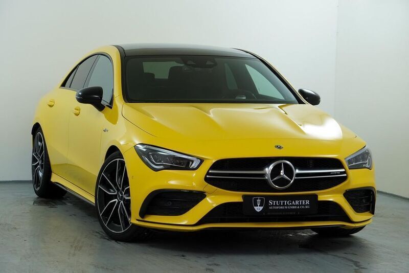 Gelb Gebraucht 2019 Mercedes CLA35 AMG AMG Coupé | 39.500 € (Fairer Preis) - Bild 1/4