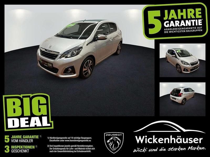 Gebraucht Peugeot 108 Top! Collection 72 PS (52 kW) 2020 Zu lackieren silver grey 1e7/m Kleinwagen