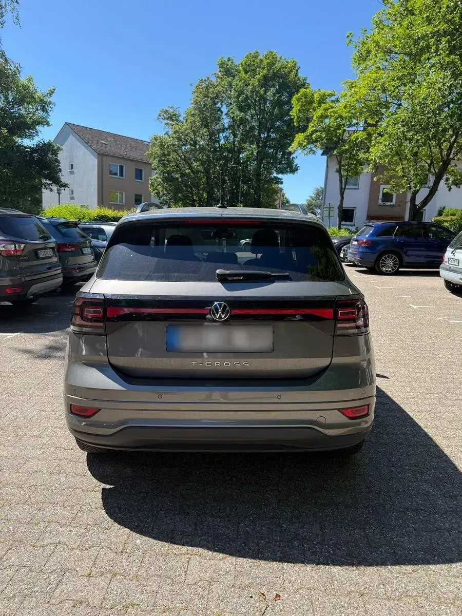 Gebraucht VW T-Cross R-line 110 PS (80 kW) 2021 Grau SUV