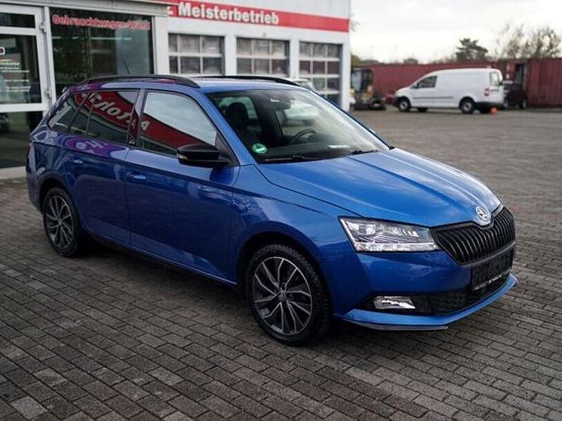 Gebraucht Skoda Fabia Monte Carlo 130 PS (95 kW) 2021 Blau Kombi