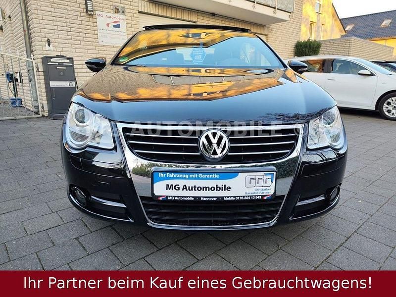 Gebraucht VW Eos Edition 122 PS (89 kW) 2009 Schwarz Cabrio