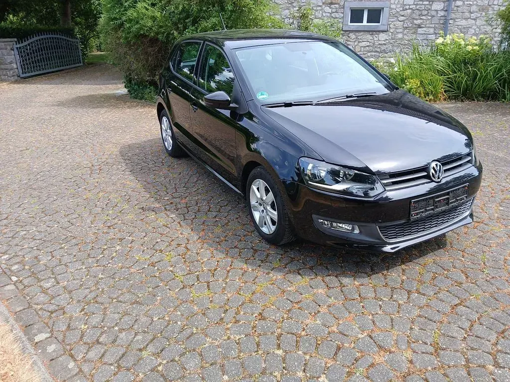 Gebraucht VW Polo Highline 86 PS (63 kW) 2010 Schwarz Kleinwagen