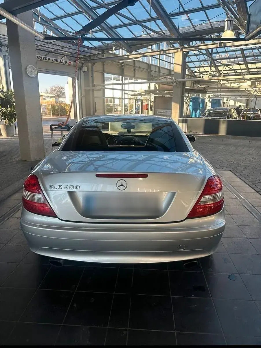 Gebraucht Mercedes SLK200 163 PS (119 kW) 2004 Silber Cabrio
