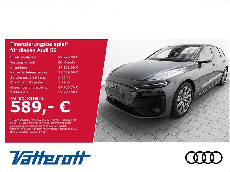 Daytonagrau perleffekt Gebraucht 2025 Audi S6 e-tron Edition .1 Limousine | 89.990 € - Bild 1/4